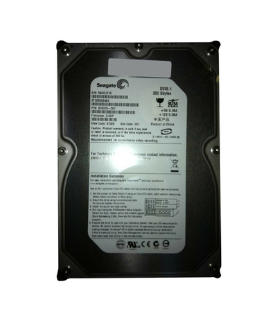 ST3250824AV - Seagate 250GB 7200RPM IDE 3.5" HDD