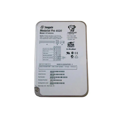 Seagate 4GB 7200RPM ATA-33 3.5-inch Hard Drive for Desktop Computers