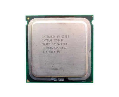 BX80563E5310A - Intel Xeon E5310 Quad Core 1.6GHz 8MB L2 Cache 1066MHz FSB Socket LGA771 65NM 80W Processor