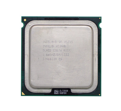 Intel Xeon X5355 Quad Core processor for PLGA771 socket, 2.66GHz, 1333MHz FSB, 8MB L2 Cache - BX80563X5355P