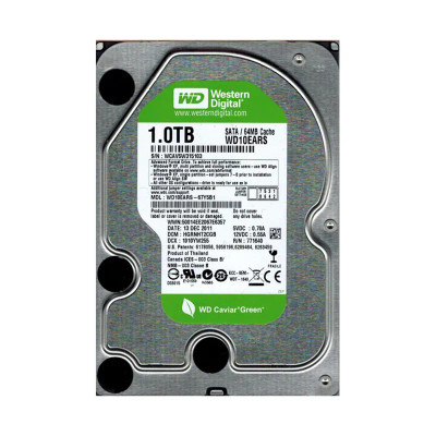 WD10EARS-67Y5B1 - Western Digital 1TB 5400RPM SATA 3Gb/s 64MB 3.5" HDD
