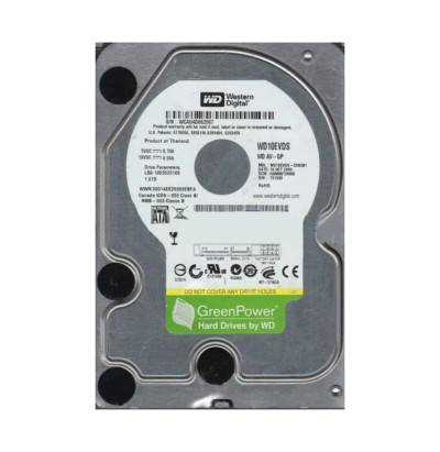 WD10EVDS-63N5B1 - Western Digital 1TB 7200RPM SATA 3Gb/s 32MB 3.5" HDD