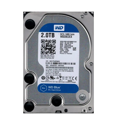WD20EZEX - Western Digital 2TB 7200RPM SATA 6Gb/s 64MB 3.5" HDD