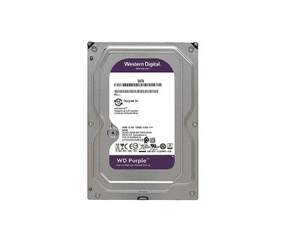 Western Digital Purple 2TB CMR SATA 6Gb/s 256MB Cache Surveillance Hard Drive compatible with surveillance systems
