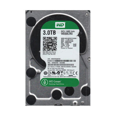 Western Digital Green 3TB 5400RPM SATA 6Gb/s Hard Drive for ProLiant DL360p Gen8 Servers