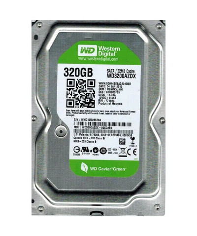 WD3200AZDX-00SC2B0 - Western Digital 320GB 5400RPM SATA 6Gb/s 32MB 3.5" HDD