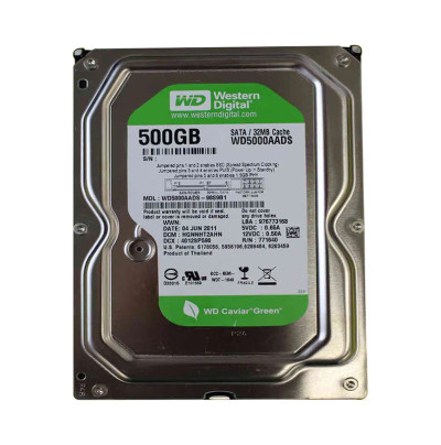 WD5000AADS-98S9B1 - Western Digital 500GB 7200RPM SATA 3.5" 32MB HDD