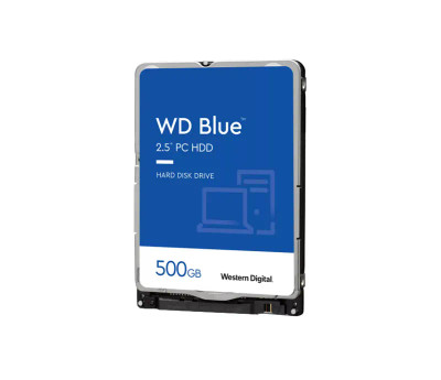 Western Digital Blue 500GB SATA 6Gb/s 2.5 Hard Drive for PC Mobile - WD5000LPZX