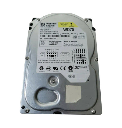Western Digital Caviar 7.5GB 5400RPM ATA-66 2MB Cache 3.5 Hard Drive for Desktop Computers