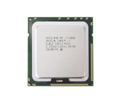 BX80613I7980X - Intel Core i7-980X 3.33GHz 12MB LGA1366 Processor