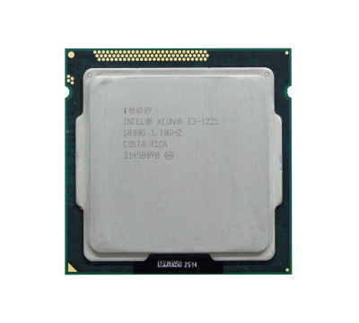 Intel Xeon E3-1225 Quad Core 3.10GHz Processor for LGA1155 - BX80623E31225 - Server CPU