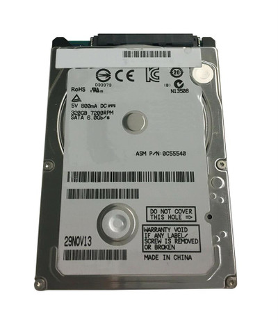0C55540 - Lenovo 320GB 7200RPM SATA 6Gb/s 2.5" HDD