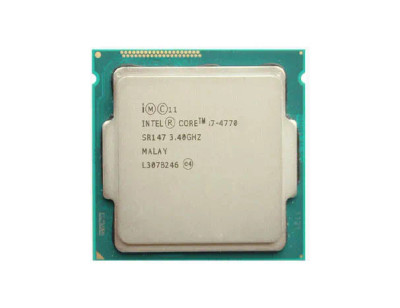 Intel Core i7-4770 Quad Core 3.40GHz Processor for LGA1150 Desktop - BXC80646I74770 - Compatible with desktop computers