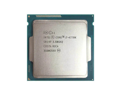 Intel Core i7-4770K Quad Core 3.50GHz Processor for LGA1150 Desktop - BXC80646I74770K - Compatible with LGA1150 Desktops Intel Core i7-4770K Quad Core 3.50GHz Processor for LGA1150 Desktop - BXC80646I74770K - Compatible with LGA1150 Desktops