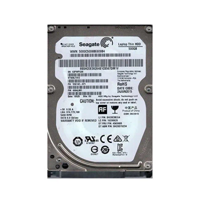 Seagate 500GB 5400RPM SATA 3Gb/s 2.5-inch Hard Drive for ProLiant DL360p Gen8 servers