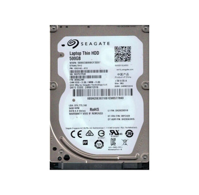1DG142-072 - Seagate 500GB 5400RPM SATA 16MB 2.5" HDD