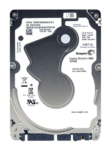Seagate 320GB 5400RPM SATA 6Gb/s 2.5 Hard Drive for 1E914C-500 Servers