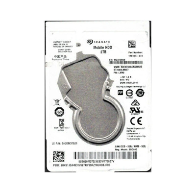 Seagate 2TB 5400RPM SATA 6Gb/s 2.5 Hard Drive 1R8174-070 for servers