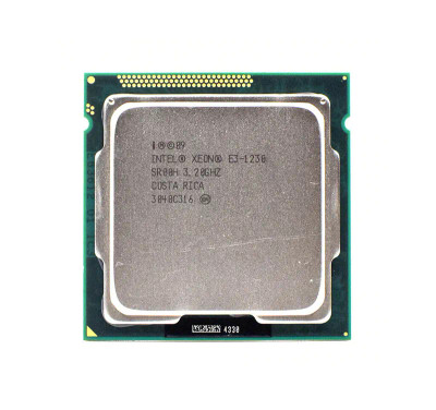 Intel Xeon E3-1230 CPU 3.2GHz 4 Core 8 Thread 8MB Cache LGA1155 Socket OEM - Compatible with server racks