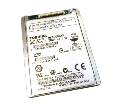 418643-002 - HP 80GB 4200RPM IDE ATA-100 1.8" HDD