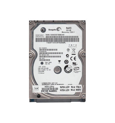 42T1137 - Lenovo 320GB 7200RPM SATA 2.5" HDD