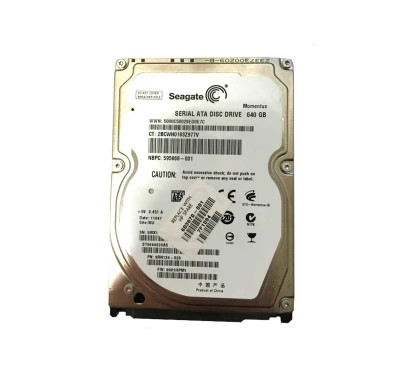 603670-001 - HP 640GB 5400RPM SATA 2.5" HDD