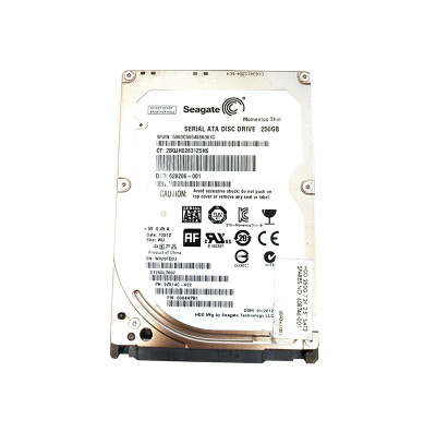 608746-001 - HP 250GB 7200RPM SATA 2.5" HDD