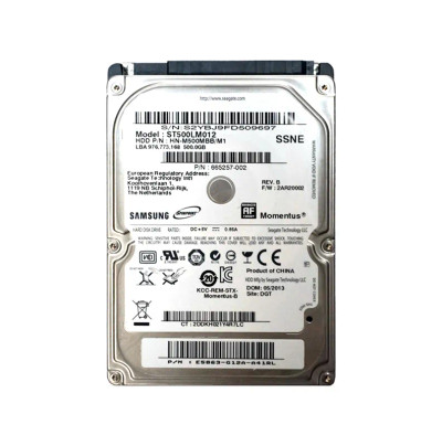 665257-002 - HP 500GB 5400RPM SATA 2.5" HDD