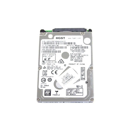 778186-005 - HP 500GB 5400RPM SATA 6Gb/s 2.5" HDD