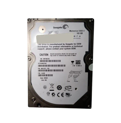 9DG133-155 - Seagate 160GB 5400RPM SATA 8MB 2.5" HDD