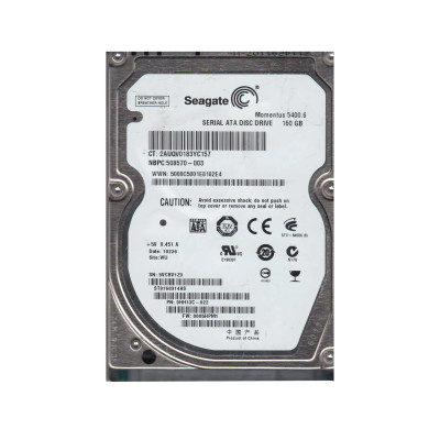 9HH13C-022 - Seagate 160GB 5400RPM SATA 8MB 2.5" HDD