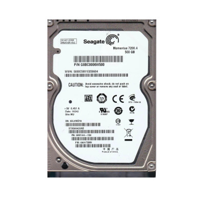 9HV144-150 - Seagate 500GB 7200RPM SATA 3Gb/s 2.5" HDD