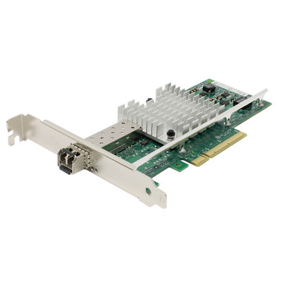 E68787-006 - Intel X520-Sr1 Dual-Ports SFP+ 10Gbps 10 Gigabit Ethernet PCI Express 2.0 x8 Converged Server Network Adapter
