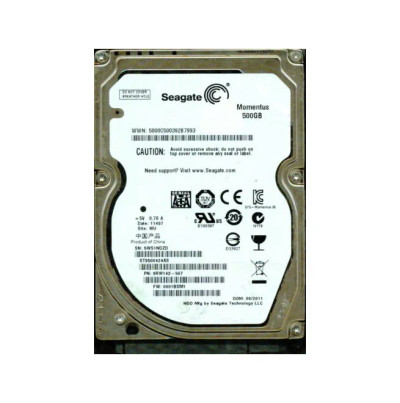9RW143-567 - Seagate 500GB 7200RPM SATA 2.5" HDD