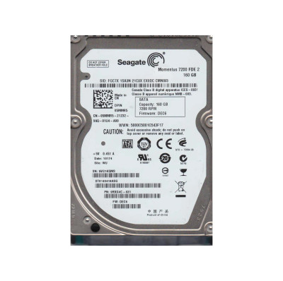 9RXG4C-031 - Seagate 160GB 7200RPM SATA 2.5" HDD