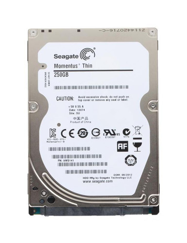 Seagate 250GB 5400RPM SATA 2.5 Hard Drive for Servers
