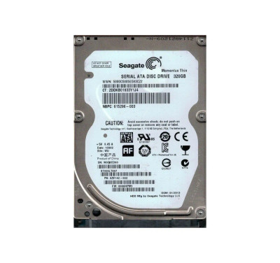 9ZV142-022 - Seagate 320GB 7200RPM SATA 16MB 2.5" HDD