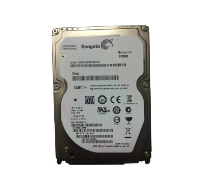 Seagate 640GB 5400RPM SATA 3Gb/s 2.5-inch Hard Drive for ProLiant DL360p Gen8 servers
