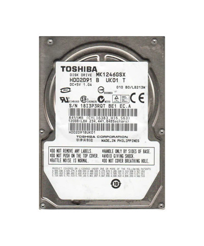 Toshiba 120GB 5400RPM SATA 2.5 Hard Drive for HD2D91 - Server Storage Drive