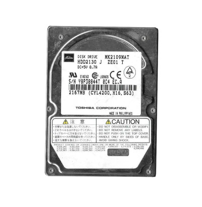Toshiba 2.1GB 4200RPM ATA-33 2.5 Hard Drive for Laptops - HDD2130
