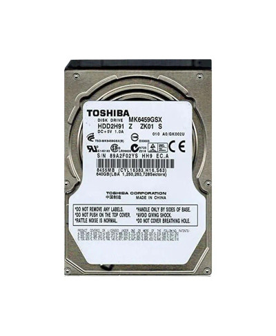 HDD2H91B - TOSHIBA 640GB 5400RPM SATA 8MB 2.5" HDD