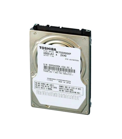 HDD2J51R - TOSHIBA 750GB 5400RPM SATA 8MB 2.5" HDD