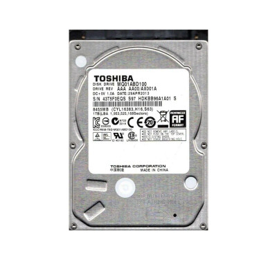 HDKBB96A1A01S - TOSHIBA 1TB 5400RPM 2.5" SATA 3Gb/s HDD