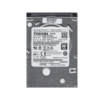 Toshiba 500GB 7200RPM SATA 2.5 Hard Drive for HDKCC00M6A01 Servers