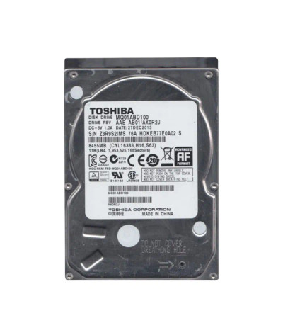 HDKEB77E0A02 - TOSHIBA 1TB 5400RPM SATA 3Gb/s 2.5" HDD