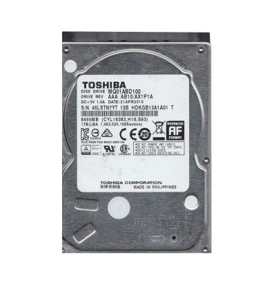 Toshiba 1TB 5400RPM SATA 2.5-inch Hard Drive for HDKGB13 - Server Storage Soluti