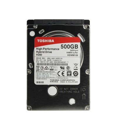 HDWM105UZSVA - TOSHIBA 500GB 5400RPM SATA 6Gb/s 2.5" HDD