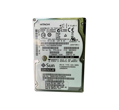 H109060SESUN600G - SUN 600GB 10000RPM SAS 6Gb/s 2.5" HDD
