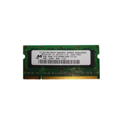 Micron 4GB DDR2-800MHz SODIMM Memory Module for laptops and notebooks
