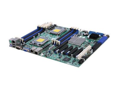 Supermicro H8DCL-6F-O Dual Socket C32 Server Motherboard, AMD SR5690, DDR3, SAS2, V/2GbE, ATX - Compatible with AMD